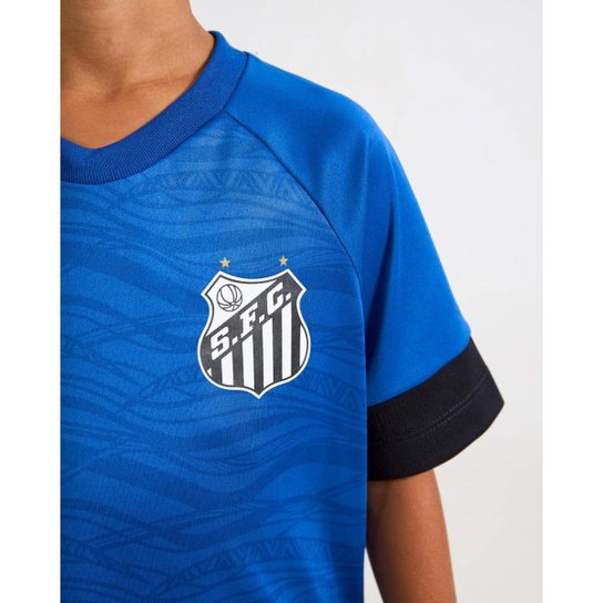 Camisa Santos Braziline ARMADILHA Infantil Cor:;Tamanho:6