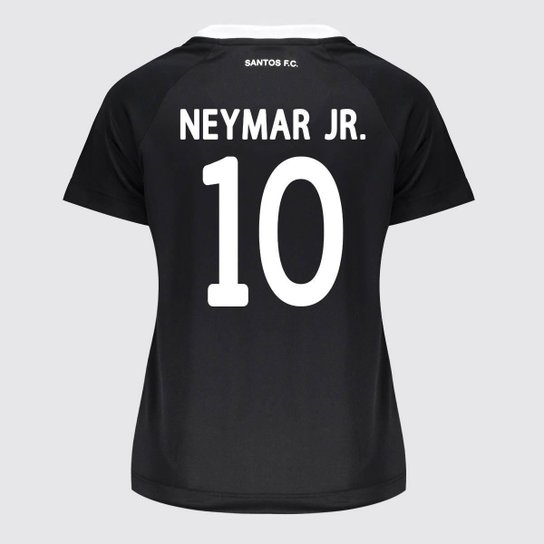 Camisa Santos Braziline Mosaico Feminina Neymar Jr 10