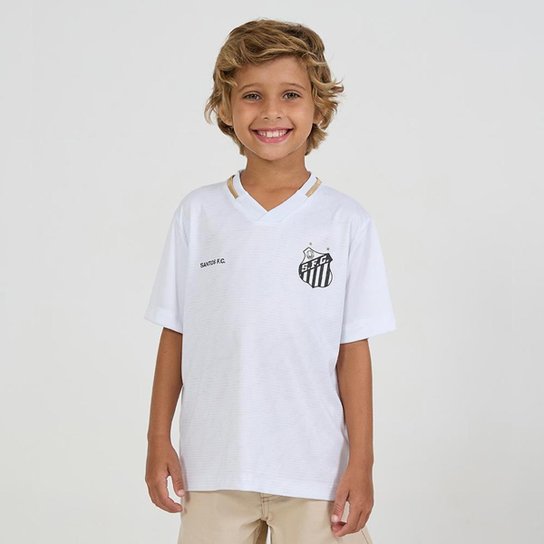 Camisa Santos Deslocar Infantil Juvenil