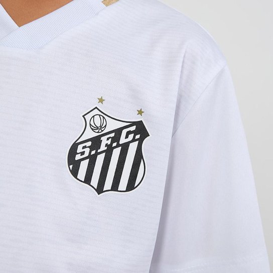 Camisa Santos Deslocar Infantil Juvenil
