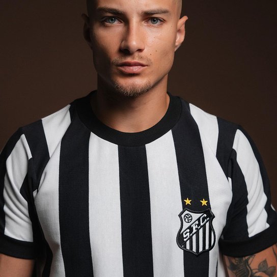 Camisa Santos Despedida do Rei Pelé Masculina