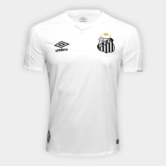Camisa Santos I 19/20 s/nº Coroa Torcedor Umbro Masculina