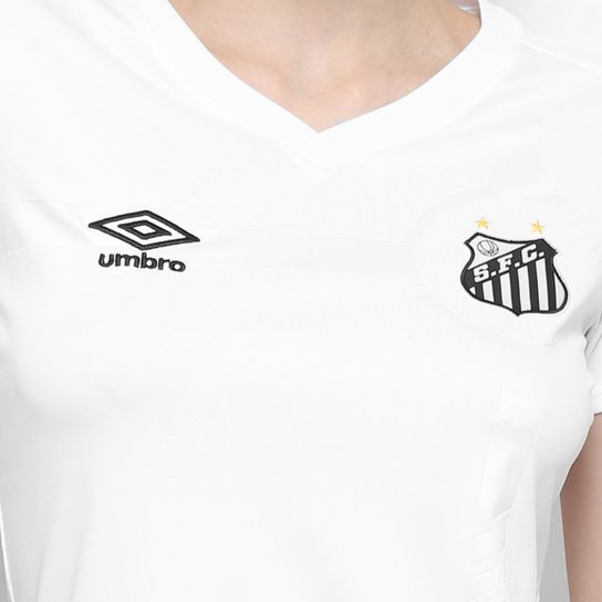 Camisa Santos I 19/20 s/nº Torcedor Umbro Feminina