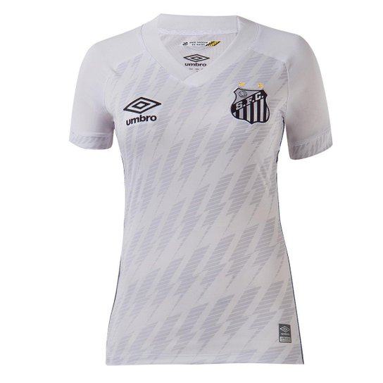 Camisa Santos I 21/22 s/n° Torcedor Umbro Feminina