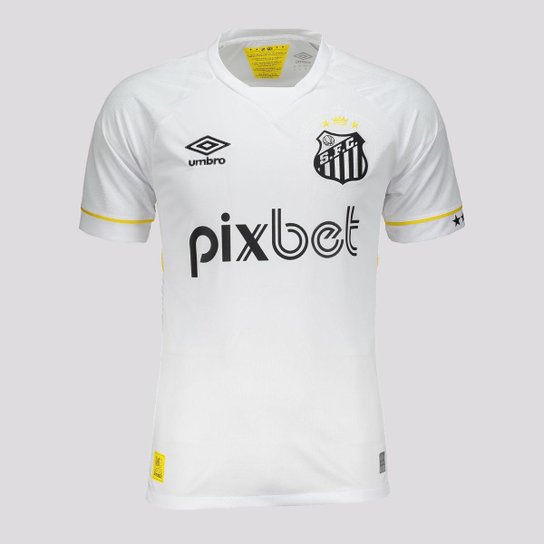 Camisa Santos I 23/24 s/n° Torcedor Umbro Masculina