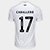 Camisa Santos I 25/26 Caballero  nº 17 Torcedor Umbro - Branco+Cinza