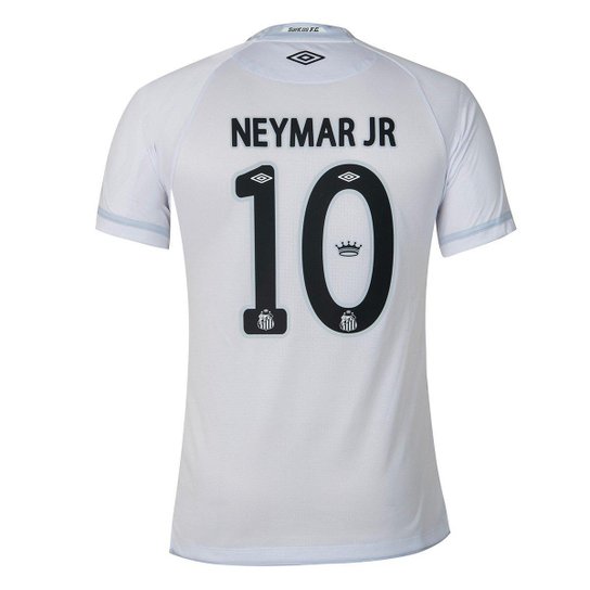 Camisa Santos I 25/26 Neymar N° 10 Jogador Umbro Masculina