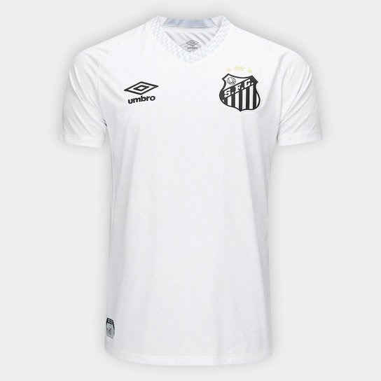 Camisa Santos I 25/26 Neymar N° 10 Torcedor Umbro Masculina