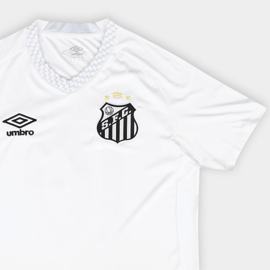 Camisa Santos I 25/26 Neymar N° 10 Torcedor Umbro Masculina