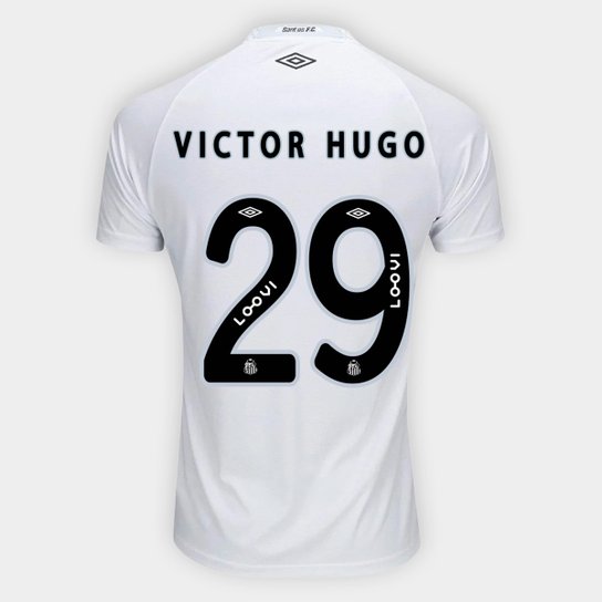 Camisa Santos I 25/26 Victor Hugo nº29 Torcedor