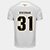 Camisa Santos I 26/27 Escobar -  Nº  31 - Torcedor Umbro Masculina - Branco+Bronze