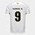 Camisa Santos I 26/27 - Gabriel B. nº 9 Torcedor Umbro Masculina - Branco+Bronze