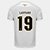 Camisa Santos I 26/27 Lautaro Diaz -  Nº 19 - Torcedor Adidas Masculina - Branco+Bronze
