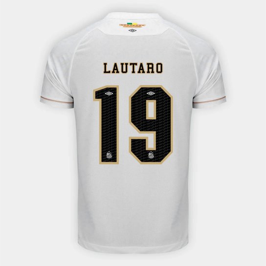 Camisa Santos I 26/27 Lautaro Diaz - Nº 19 - Torcedor Adidas Masculina