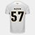 Camisa Santos I 26/27 Nadson -  Nº  57 - Torcedor Adidas Masculina - Branco+Bronze