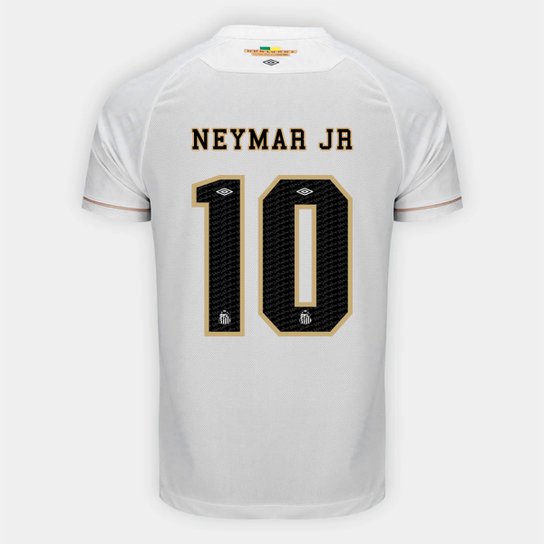 Camisa Santos I 26/27 - Neymar Jr nº 10 Torcedor Umbro Masculina