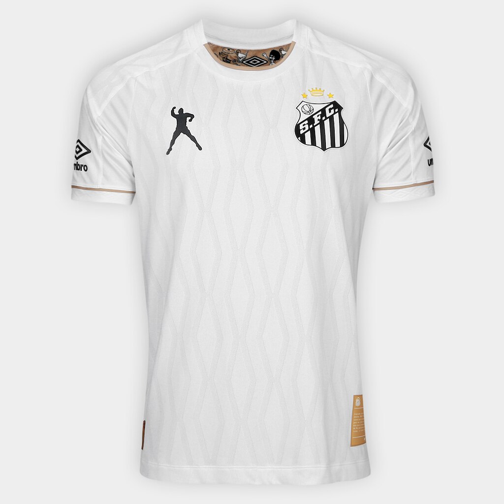 Camisa Santos I 26/27 Pelé Jogador Umbro Masculina