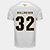 Camisa Santos I 26/27 Rollheiser -  Nº  32 - Torcedor Adidas Masculina - Branco+Bronze