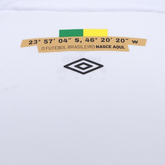 Camisa Santos I 26/27 s/n Torcedor Umbro Feminina