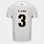 Camisa Santos I 26/27 V. Lira -  Nº 3 - Torcedor Adidas Masculina - Branco+Bronze
