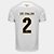 Camisa Santos I 26/27 Zé Ivaldo -  Nº  2 - Torcedor Adidas Masculina - Branco+Bronze