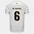 Camisa Santos I 26/27 Zé Rafael -  Nº 6 - Torcedor Adidas Masculina - Branco+Bronze
