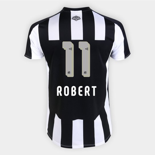 Camisa Santos II 19/20 - Nº 11 Robert - Torcedor Umbro Masculina