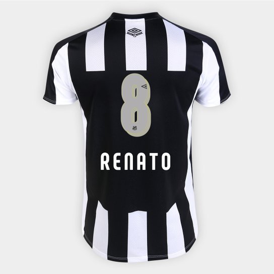 Camisa Santos II 19/20 - Nº 8 Renato - Torcedor Umbro Masculina