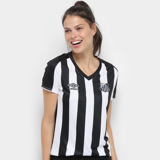 Camisa Santos II 2019 s/nº Torcedor Umbro Feminina