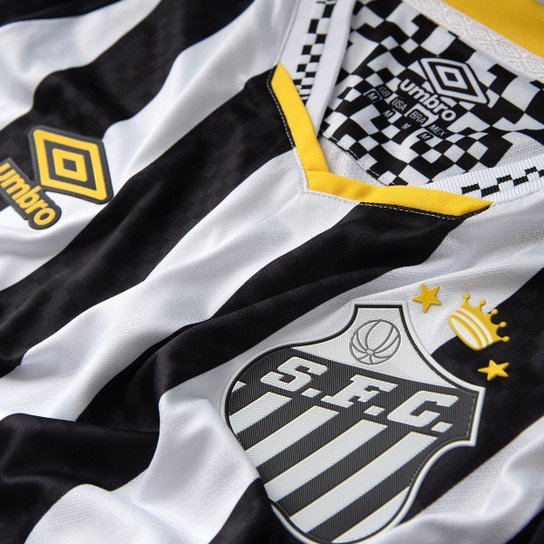 Camisa Santos II 25/26 Neymar N° 10 Jogador Umbro Masculina