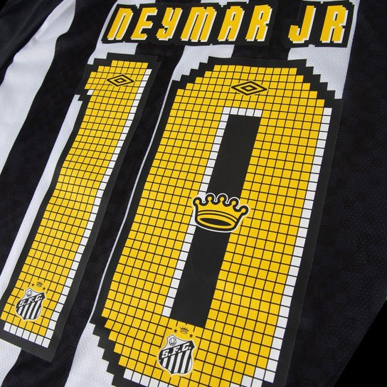 Camisa Santos II 25/26 Neymar N° 10 Jogador Umbro Masculina