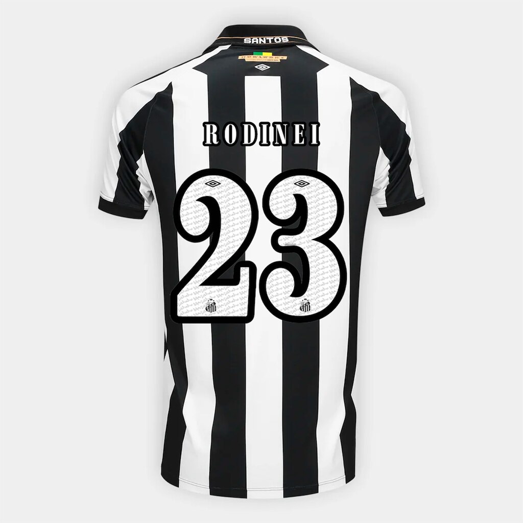 Camisa Santos II 26/27 Rodinei Nº 23 Torcedor Umbro Masculina