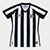 Camisa Santos II 26/27 s/n Torcedor Umbro Feminina - Preto+Branco