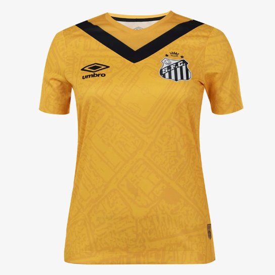 Camisa Santos III 2024 s/n Jogador Umbro Feminina