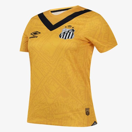 Camisa Santos III 2024 s/n Jogador Umbro Feminina