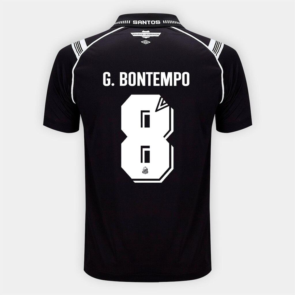 Camisa Santos III 26/27 Gabriel Bontempo Nº 8 Torcedor Umbro Masculino