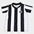 Camisa Santos Infantil Torcida Baby - Branco+Preto