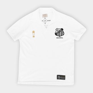 Camisa Santos Juvenil 1963 Bi Mundial Retrômania