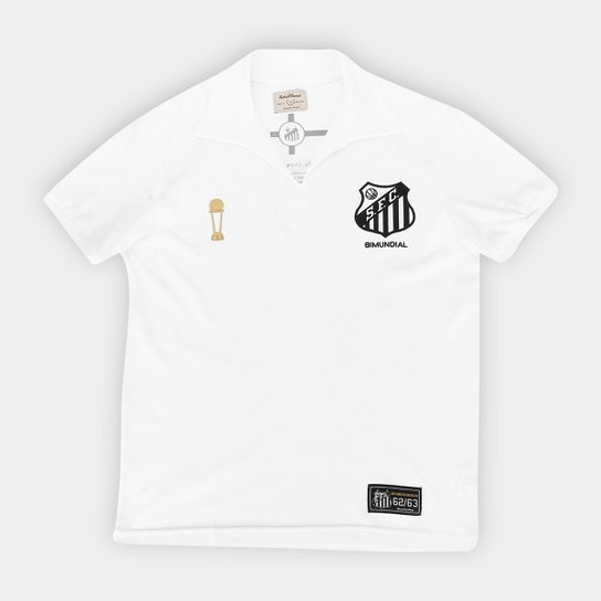 Camisa Santos Juvenil 1963 Bi Mundial Retrômania