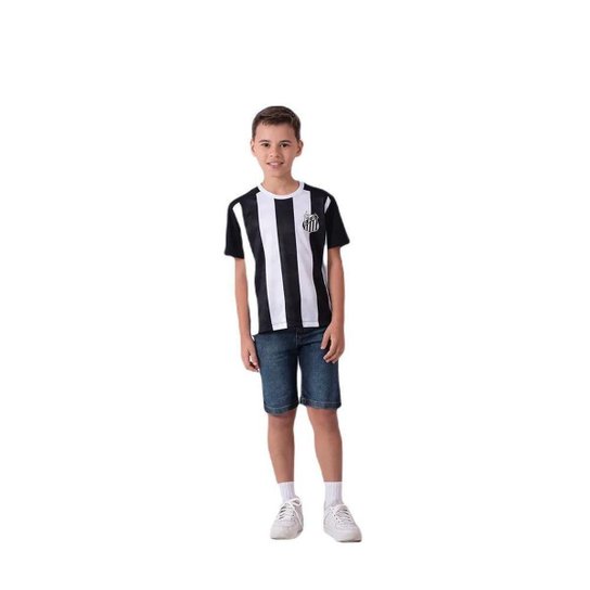Camisa Santos Matriz Alvinegro - Infantil