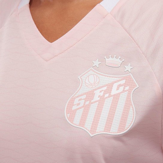 Camisa Santos Outubro Rosa 25/26 Torcedor Umbro Feminina