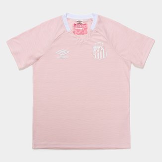 Camisa Santos Outubro Rosa 25/26 Torcedor Umbro Masculina