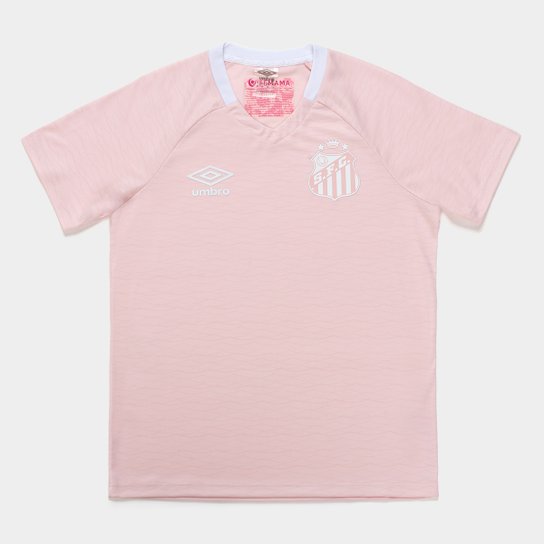 Camisa Santos Outubro Rosa 25/26 Torcedor Umbro Masculina