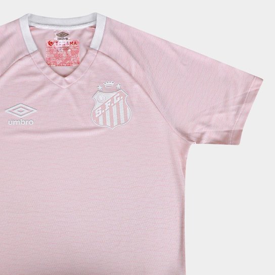 Camisa Santos Outubro Rosa 25/26 Torcedor Umbro Masculina