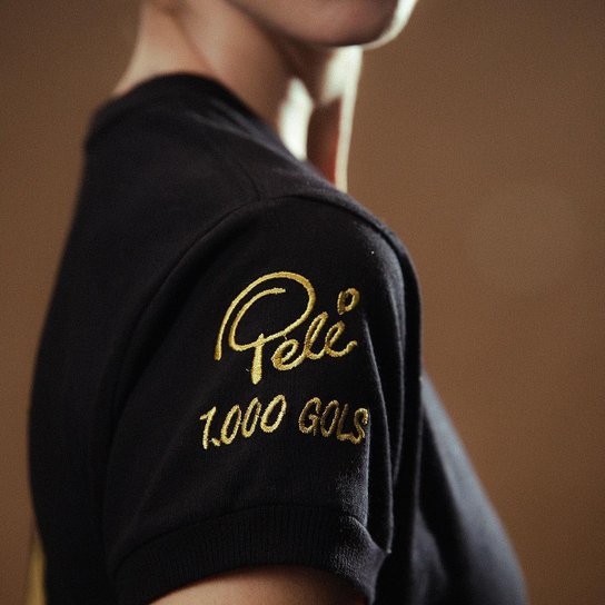 Camisa Santos Pelé Retrô Mil Gols Edição Limitada Feminina