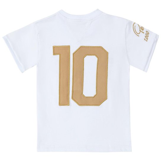 Camisa Santos Pelé Retrô Mil Gols Edição Limitada Infantil