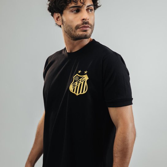 Camisa Santos Pelé Retrô Mil Gols Edição Limitada Masculina