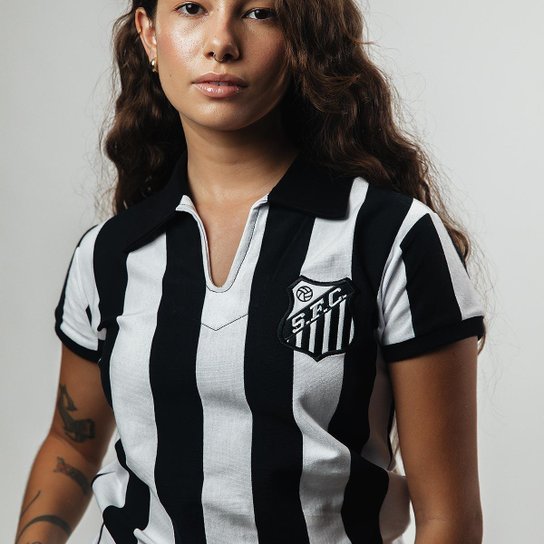 Camisa Santos Retrô 1956 Feminina