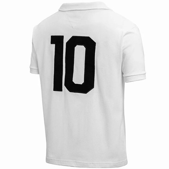 Camisa Santos Retrô 1962 Número 10 Masculina