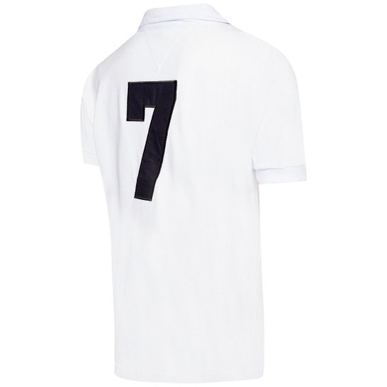 Camisa Santos Retrô 1962 Número 7 Costas Masculina
